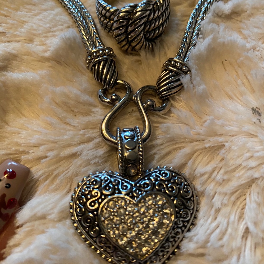 Necklace and ring set